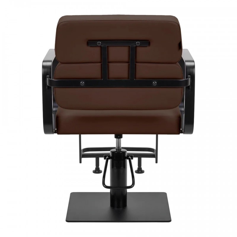 Zwarte Chocolade Kappersstoel Zwarte Chocolade Kappersstoel