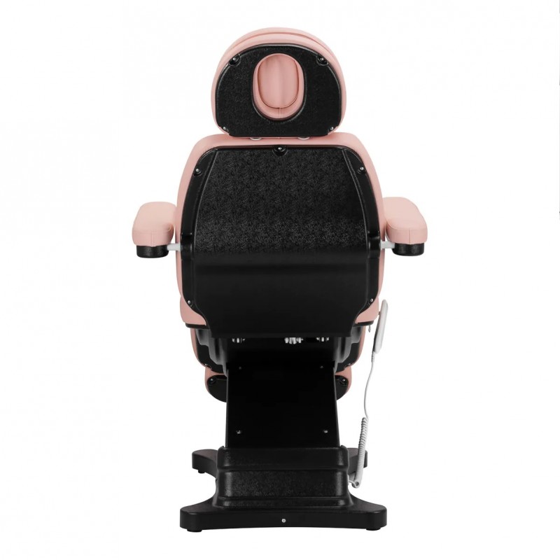 Elektrische schoonheidsstoel 3 motoren roze en zwart Elektrische schoonheidsstoel 3 motoren roze en zwart