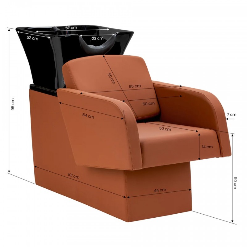 Bruin kapperswasplaats Bruin kapperswasplaats